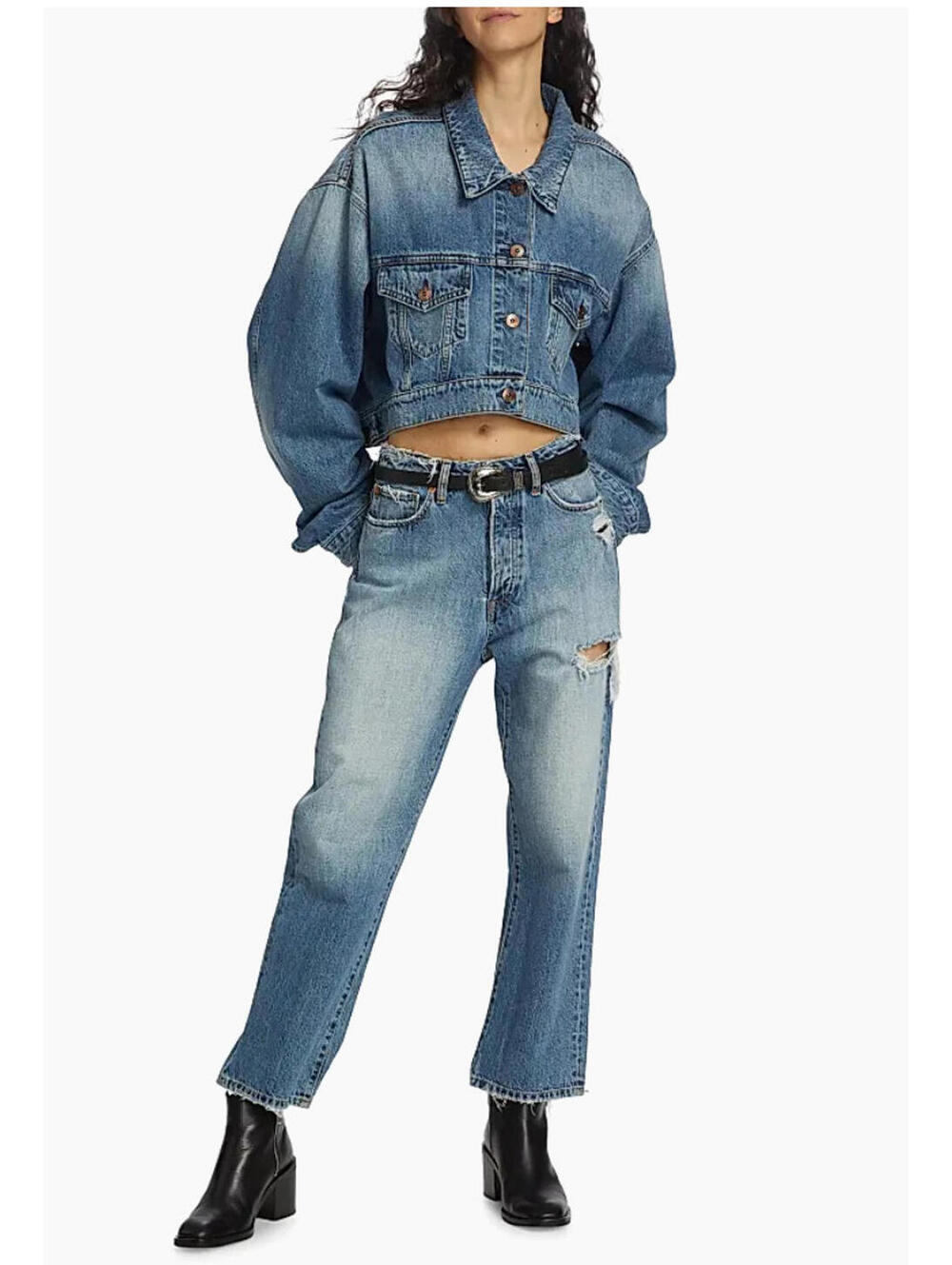 3X1 Sabina Girlfriend Jeans in Denmark, $335 NWT, Size 29, Revolve, #55